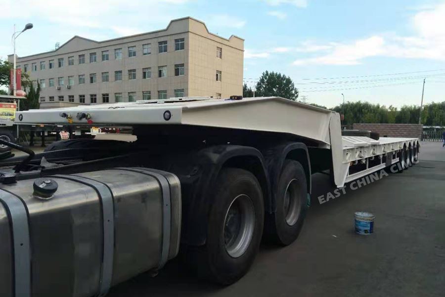 lift gooseneck lowbed trailer