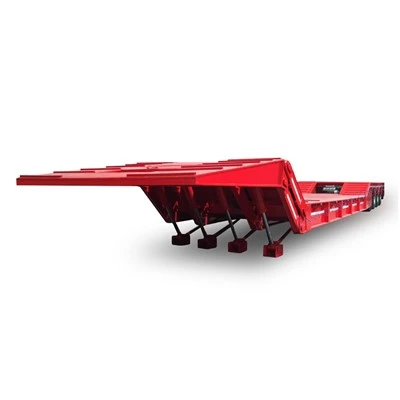 Folding Gooseneck Semi Trailer Lowbed